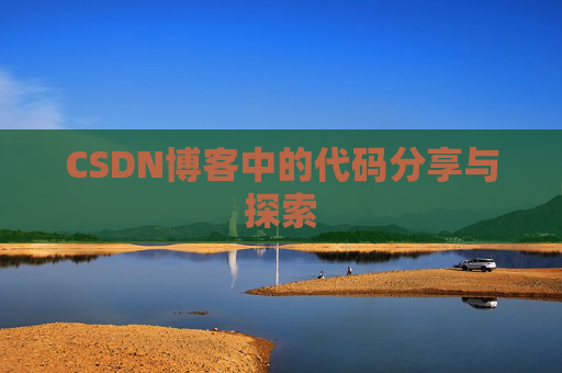 CSDN博客中的代码分享与探索